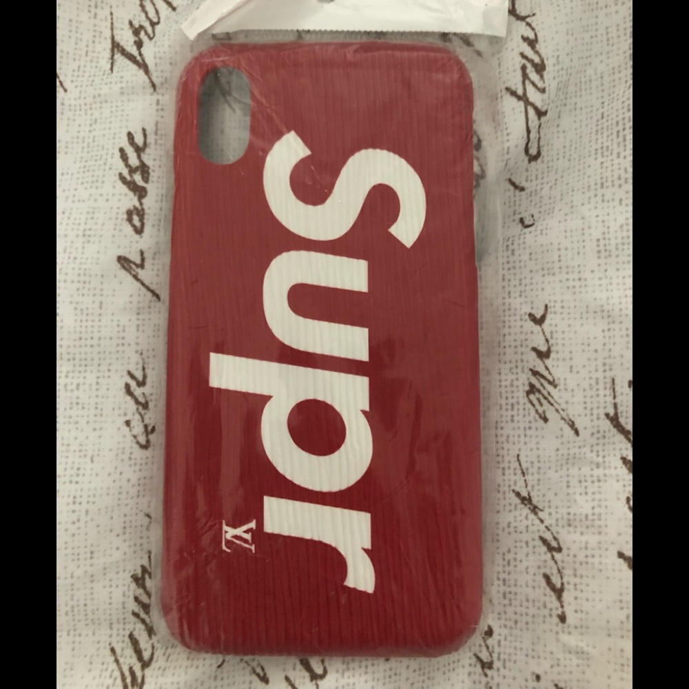 Red phone case